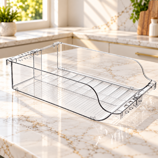 FreshKeeper™ Adjustable Beverage Organizer — 4 Pack